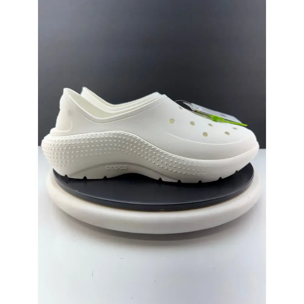 Crocs Classic Sneaker Mens Size‎ 10 White Slip On Shoes Fishing Beach 210080-100